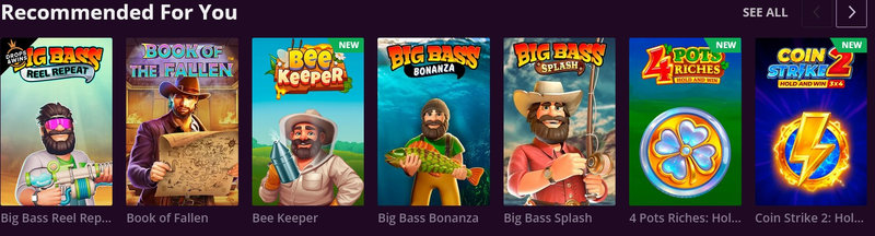 připojíte ke kasinu Malina